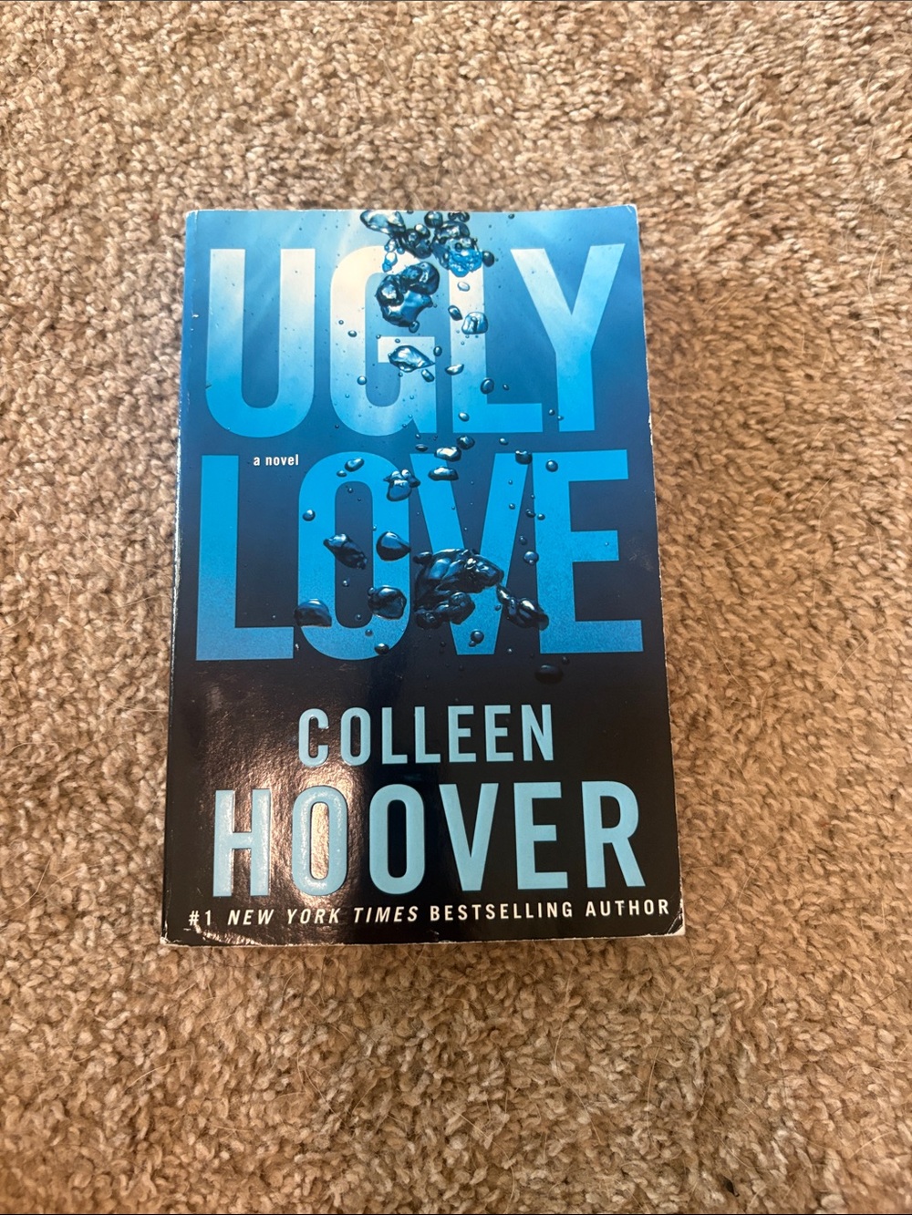 Ugly Love by Colleen Hoover - Blue Paperback Novel